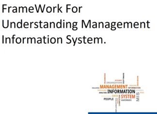 FrameWork For Understanding Management Information System.