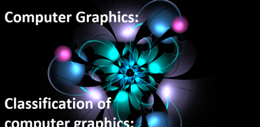 Classification of computer graphics: