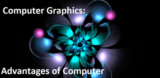Advantages of Computer Graphics: