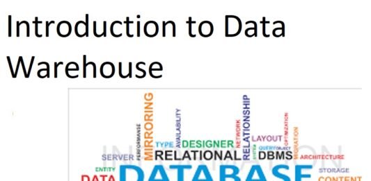 A data warehouse is a relational database that is designed for query and analysis rather than for transaction processing