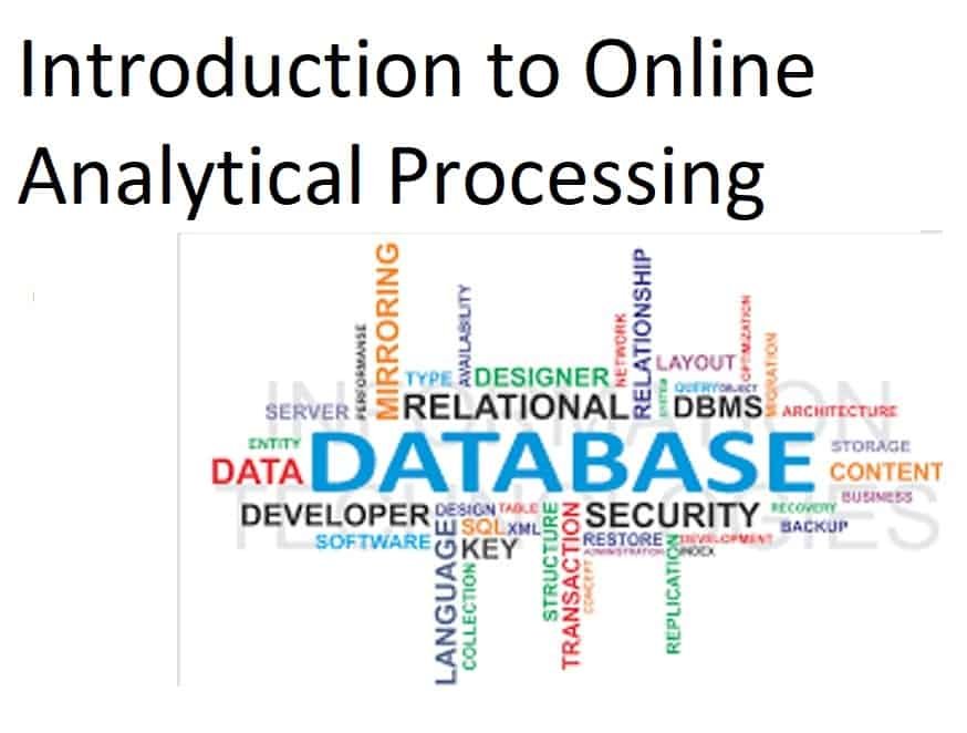 Introduction to Online Analytical Processing and Data Mart