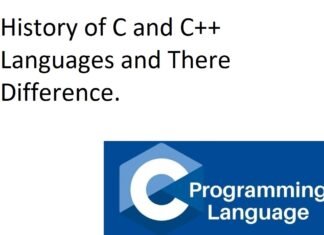 History of C and C++ Languages and There Difference.